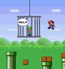 Mario helps Luigi